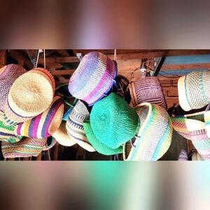 BOLGA FARMER'S MARKET BASKET SEASON! Spring! Colorful Crafted Woven Baskets.